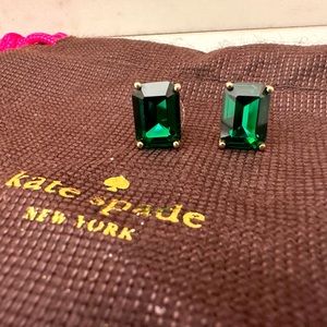 Kate Spade Emerald Green Earrings